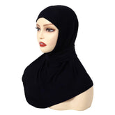 Classical Islam Women Ready To Wear Snap Fastener Hijabs For Woman Full Cover Head Wraps Scarf Turban Caps Turbante Mujer - Lena & Miles Exquisite Boutique LLC.