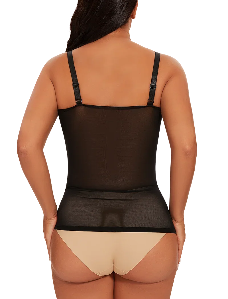 MISSMOLY Women Built in bra Shapewear Camisole Tummy Control Body Shaper Slimming Underwear Compression Corset Bustier Tank Tops - Lena & Miles Exquisite Boutique LLC.
