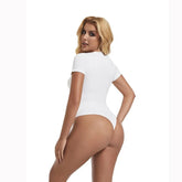 GUUDIA Short Sleeve Open Crotch Big U - Lena & Miles Exquisite Boutique LLC.