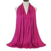 Premium Modal Cotton Jersey Hijab Scarf Long - Lena & Miles Exquisite Boutique LLC.