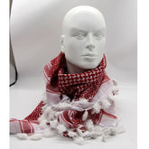 Hunting Arab Keffiyeh Shemagh Scarf Cotton Winter Shawl Neck Warmer Cover Head Wrap Windproof Outdoor Camping Scarf Men Women - Lena & Miles Exquisite Boutique LLC.