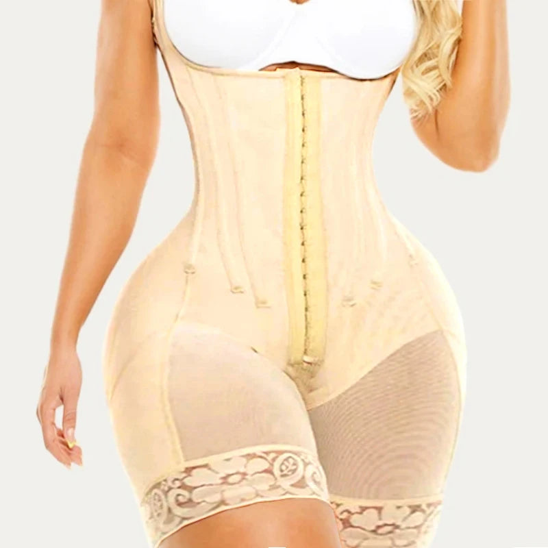 Bodysuits Shapewear Fajas Colombian Girdle Full Body Shaper Sexy Butt Lifter Slimming Sheath Tummy Control Panties Waist Trainer - Lena & Miles Exquisite Boutique LLC.
