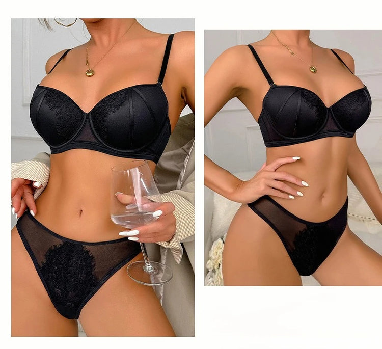 Lingerie for Women Three Colors Sexy - Lena & Miles Exquisite Boutique LLC.