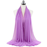 Women Muslim Chiffon Hijab Shawls Scarf - Lena & Miles Exquisite Boutique LLC.