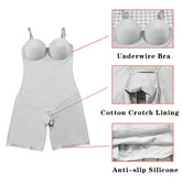 Bodysuit Women Shapewear Body Shaper With Cup Compression Bodies Belly Sheath Waist Trainer Reductive Slimming Underwear - Lena & Miles Exquisite Boutique LLC.