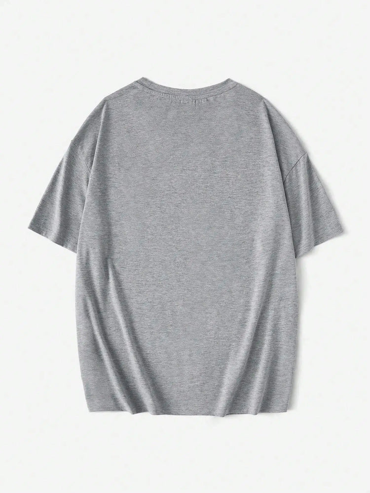 European Style Fashion Portrait Printed Women T-ummer Casual Cotton Tops Street O-Neck Tees Breathable Loose Clothes - Lena & Miles Exquisite Boutique LLC.