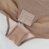 Women Tummy Control Body Shaper Mesh Slimming Waist Briefs Bodysuit V Neck Body Shaper Butt Lifter Smooth Body with Built in Bra - Lena & Miles Exquisite Boutique LLC.