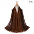 Two Color Crinkle Gradient Color Hijab Tie - Lena & Miles Exquisite Boutique LLC.