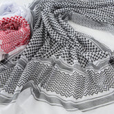 Luxury Design Muslim Men Plaid Print Kerchief Arab Shemagh Dubai Turban Neck Wrap Keffiyeh Arabic Middle East Headcover Shawl - Lena & Miles Exquisite Boutique LLC.