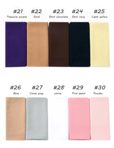 Ramadan Muslim Chiffon Hijabs For Woman Plain - Lena & Miles Exquisite Boutique LLC.