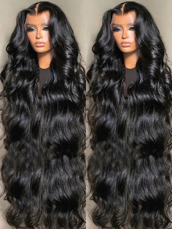 30 40 Inch Body Wave 13x6 HD Lace Frontal Wig Human Hair 13x4 Lace Front Wigs 4x4 5x5 360 Brazilian Pre Plucked Lace For Women