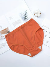 5pcs Simple Solid Briefs, Comfy & Breathable High Waist Stretchy Intimates Panties, Women&