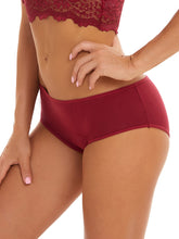 10 Pcs Comfy High Support Mid Rise Period Panties - Breathable Cotton Lingerie with Polyester Lining for Comfortable Wear - Full Coverage, Simple Solid Color Design, Anti-Leak Protection - Lena & Miles Exquisite Boutique LLC.