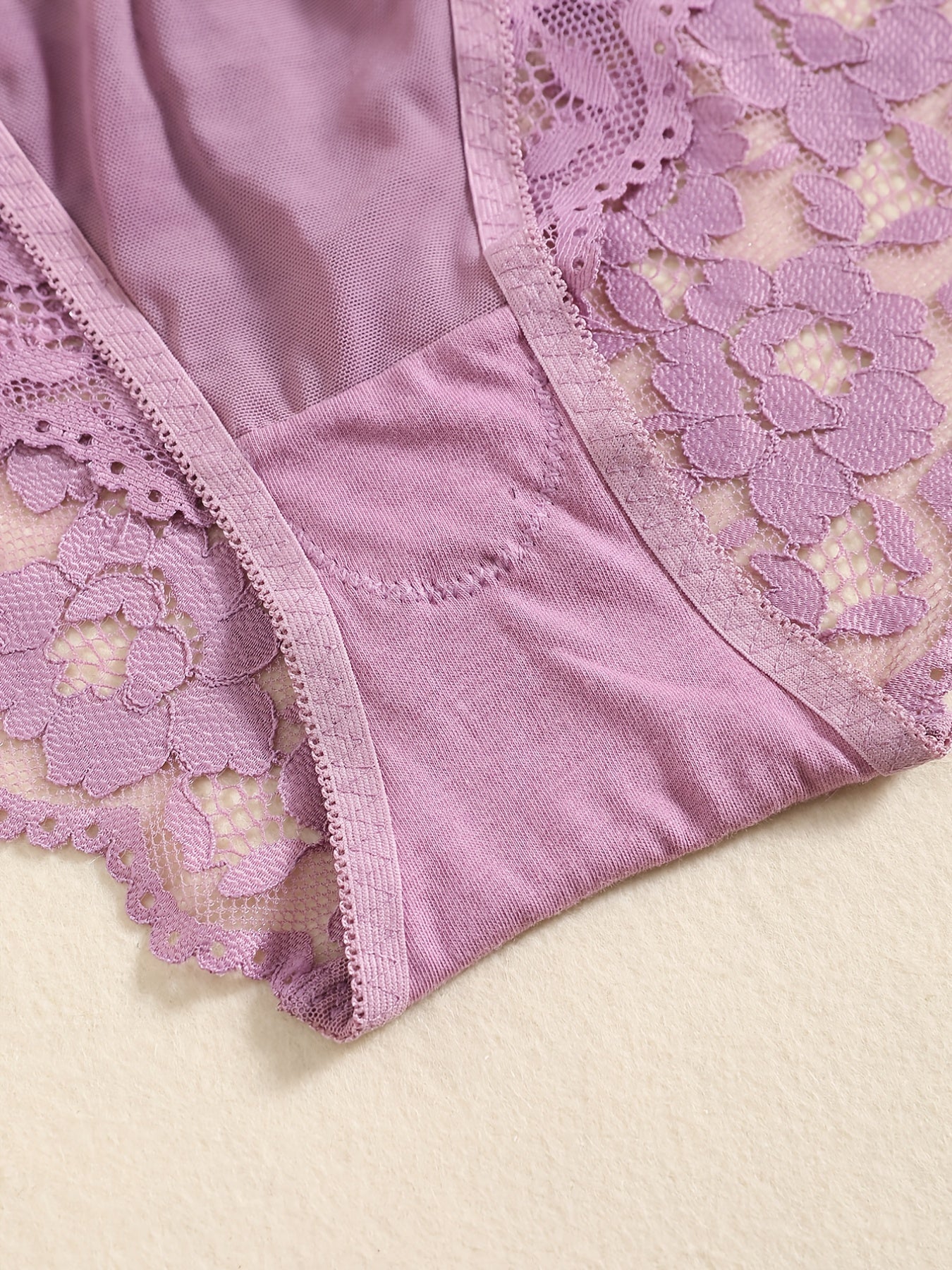 Romantic Lace Embroidery Lingerie Set - Soft & Breathable Push-Up Bra with Sheer Panty - Perfect Seductive Valentines Gift for Her - Womens Comfortable Intimate Wear - Lena & Miles Exquisite Boutique LLC.