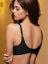 Simple Solid Wireless Bra, Comfy & Breathable Stretch Intimates Bra, Women&