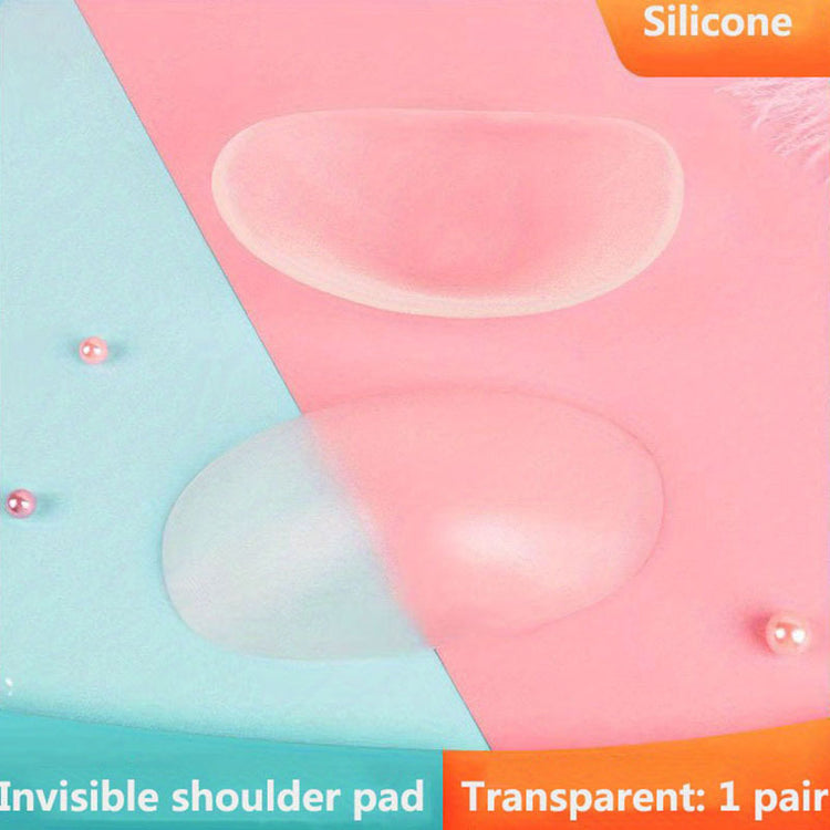 Soft & Invisible Silicone Bra Strap Cushions - Non-Slip, Self-Adhesive, Comfortable Shoulder Pads for Womens Lingerie & Underwear Accessories - Enhance Your Bra Wearing Experience - Lena & Miles Exquisite Boutique LLC.