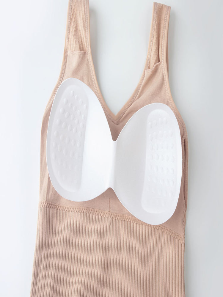 3pcs Comfortable Ribbed Tank Top - Wireless, Detachable Chest Pads, Breathable, Soft, and Seamless Lingerie & Underwear for Women - Casual, Everyday Wear - Lena & Miles Exquisite Boutique LLC.