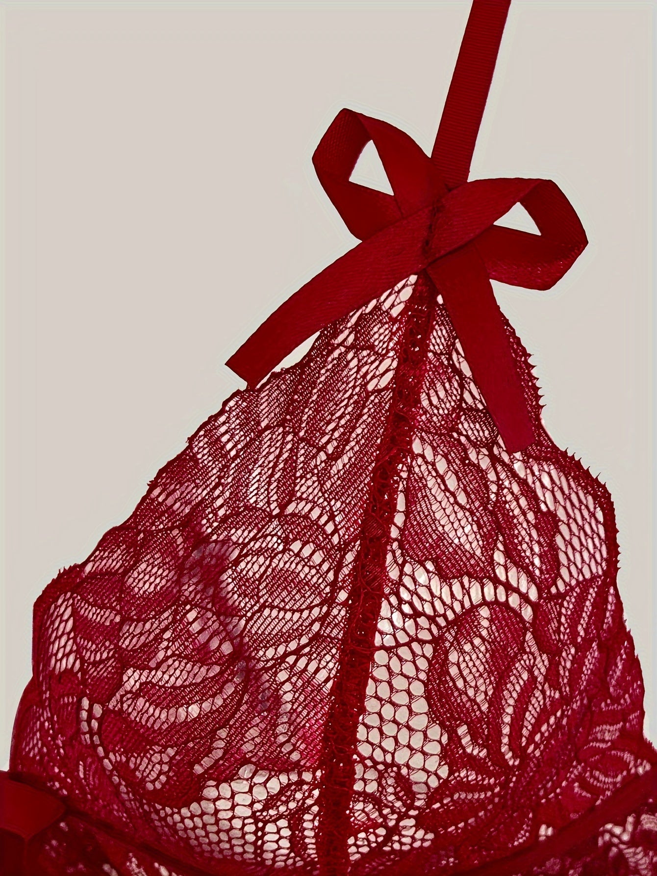 Sexy Floral Lace Sleeveless Teddy Bodysuit - Deep V Backless, Seductive Lingerie, Soft Comfortable Fabric, Perfect for Romantic Nights, Honeymoon, Anniversary, and Bachelorette Party - Womens Underwear for Confidence Boost - Lena & Miles Exquisite Boutique LLC.