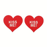 Invisible Heart-Shaped Nipple Covers - Self-Adhesive & Anti-Convex - Perfect for Women&