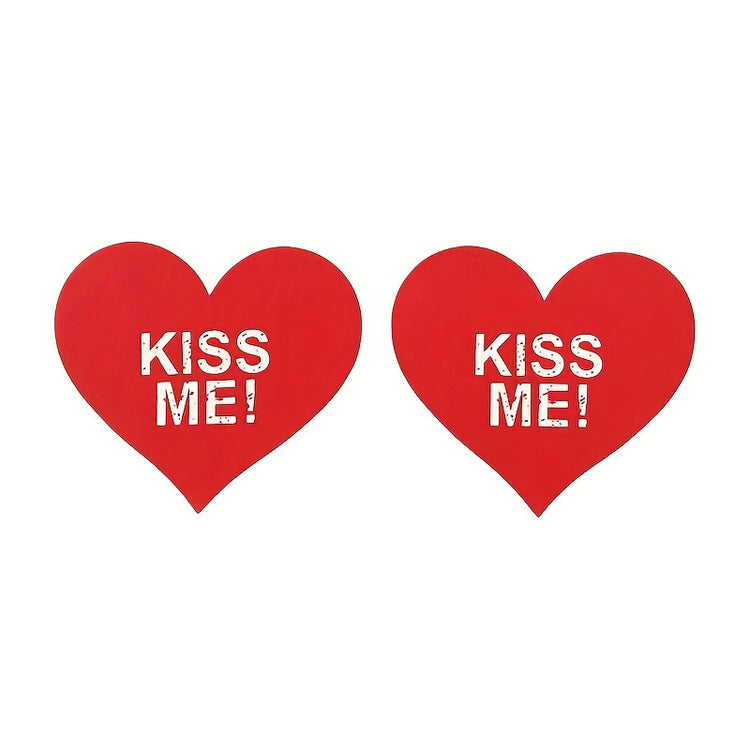 Invisible Heart-Shaped Nipple Covers - Self-Adhesive & Anti-Convex - Perfect for Women&