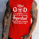 What God Knows About Me Is Important Print Men&