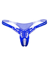 Sexy Butterfly Embroidery Thongs - Sheer Mesh Panties With Open Crotch For Women&