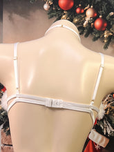 2pcs set of open-fronted body suits + neck ring bows, Christmas dress, sexy open-fronted body suits, lace-up uniforms, seductive pajamas, Christmas tube tops, naked back suits, with sexy lingerie, high-end uniforms, sexy clot - Lena & Miles Exquisite Boutique LLC.