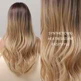 24 Inch Long, Coily, Heat Resistant Pink Body Wave Hair Wigs with Bangs - Synthetic Fiber, Fantasy Theme, Perfect for Daily, Party, Cosplay, Music Festival Use - High-Quality, Soft, Natural-Looking Hair for Women and Girls - Lena & Miles Exquisite Boutique LLC.