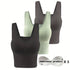 3pcs Comfortable Ribbed Tank Top - Wireless, Detachable Chest Pads, Breathable, Soft, and Seamless Lingerie & Underwear for Women - Casual, Everyday Wear - Lena & Miles Exquisite Boutique LLC.