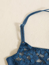 Romantic Lace Embroidery Lingerie Set - Soft & Breathable Push-Up Bra with Sheer Panty - Perfect Seductive Valentines Gift for Her - Womens Comfortable Intimate Wear - Lena & Miles Exquisite Boutique LLC.