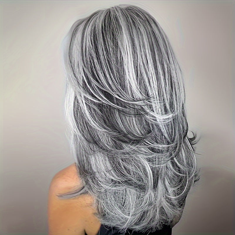 Luxurious Long Blonde Wigs with Highlights - Soft, Layered, Wavy, and Natural-Looking Synthetic Hair for Women - Perfect for Daily Use and Party Events - Lena & Miles Exquisite Boutique LLC.