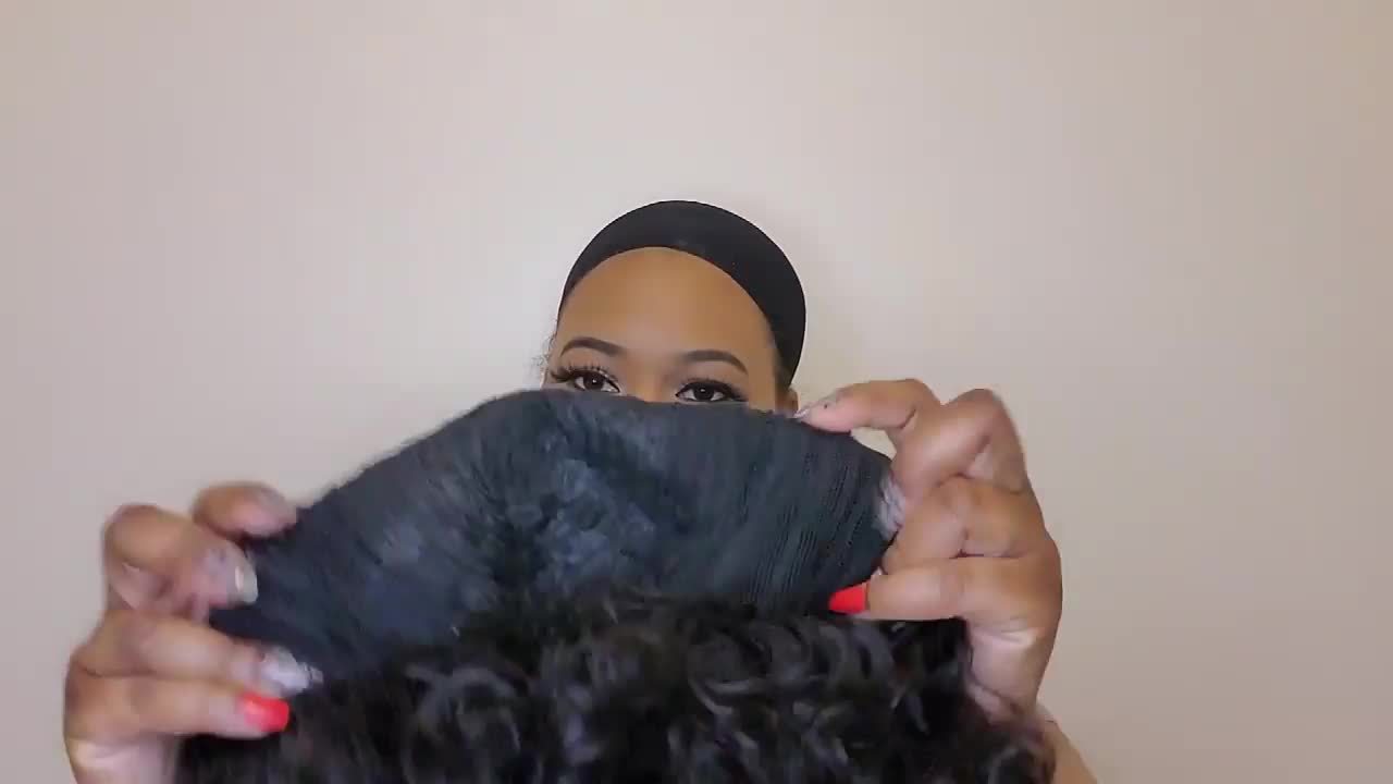 Jerry Curly Human Hair Wigs With Bangs Full Machine Made Wigs Natural Colored Wigs For Women Peruvian Remy Hair 180% - Lena & Miles Exquisite Boutique LLC.