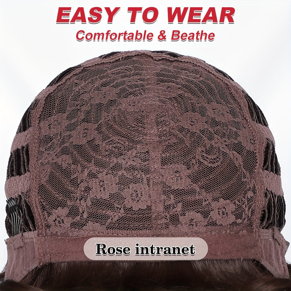 Short Afro Wigs For Women Blonde 10 Inch Afro Curly Wig With Bangs 70s Large Bouncy Soft Synthetic Female Wigs For Party Cosplay - Lena & Miles Exquisite Boutique LLC.