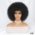 Short Afro Wigs For Women Blonde 10 Inch Afro Curly Wig With Bangs 70s Large Bouncy Soft Synthetic Female Wigs For Party Cosplay - Lena & Miles Exquisite Boutique LLC.