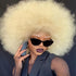 Short Curly Afro Wig 70s Bouncy Huge Fluffy Puff Wigs Synthetic For Cosplay And Daily - Lena & Miles Exquisite Boutique LLC.