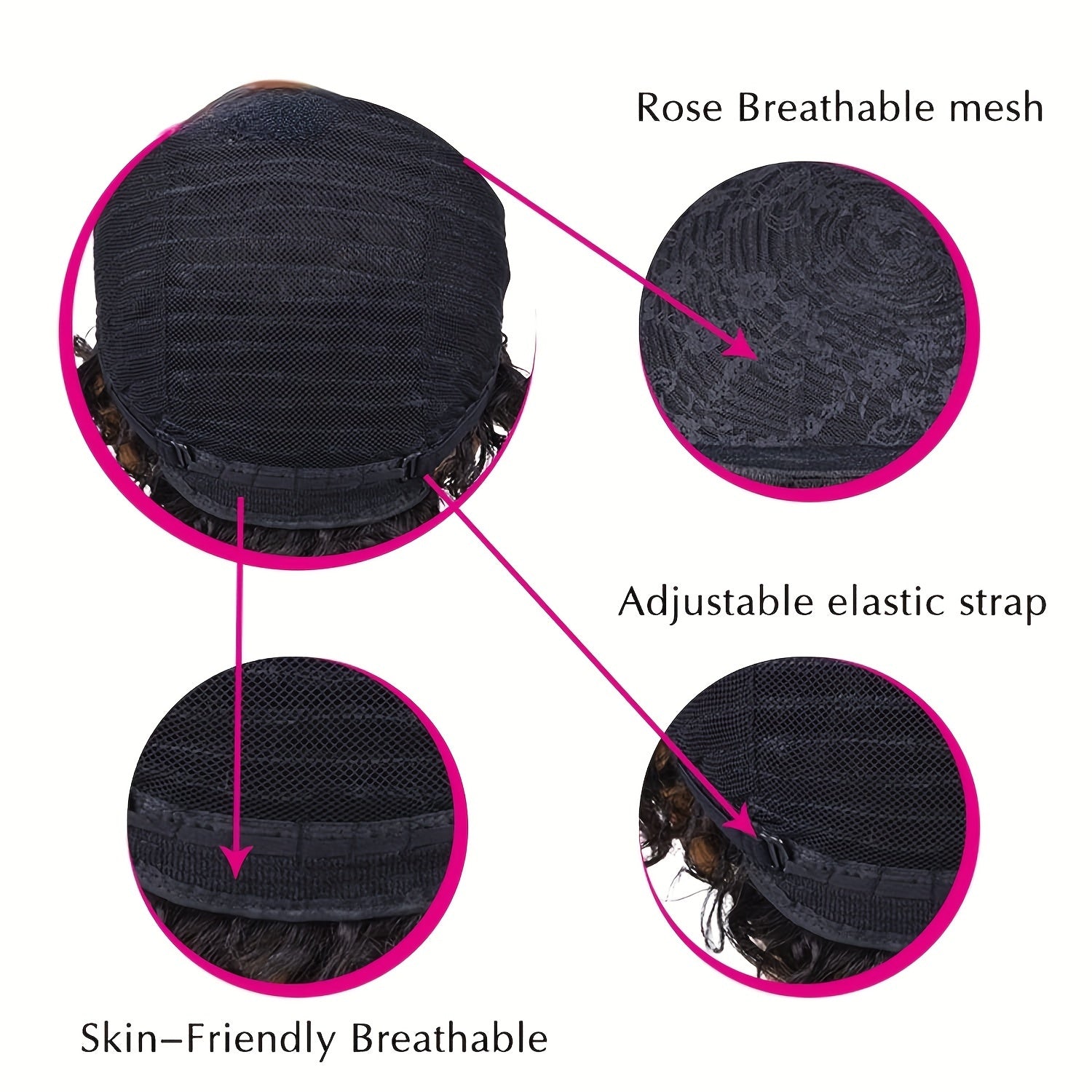 Short Curly Human Hair Wigs For Women Short Kinky Curly Wig Brazilian Virgin Hair Pixie Cut Wigs - Lena & Miles Exquisite Boutique LLC.