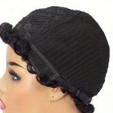 Short Curly Human Hair Wigs For Women Short Kinky Curly Wig Brazilian Virgin Hair Pixie Cut Wigs - Lena & Miles Exquisite Boutique LLC.