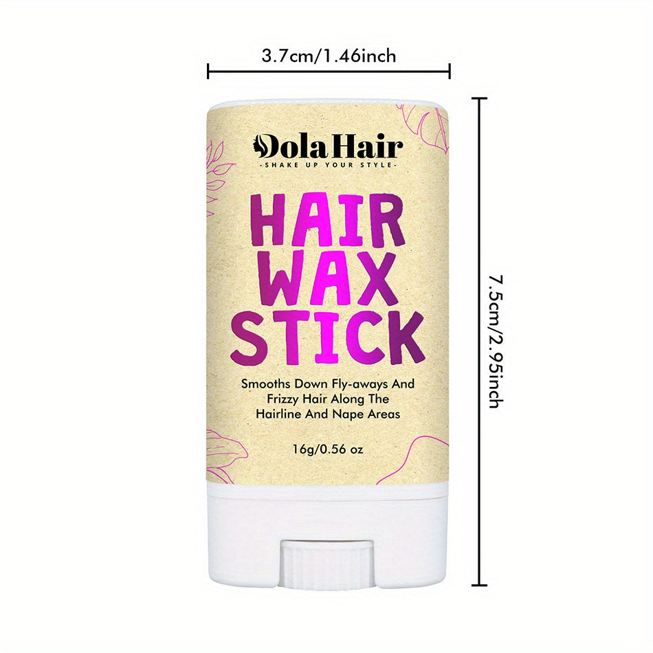 Hair Wax Stick Pomade Stick for Tames Flyaways, Wax Stick Pomade Gel for Wigs Edge Control Slick Stick Hair Pomade Stick Non-greasy Styling Wax for Texture, Shapes, Frizz, Smoothing - Lena & Miles Exquisite Boutique LLC.