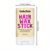 Hair Wax Stick Pomade Stick for Tames Flyaways, Wax Stick Pomade Gel for Wigs Edge Control Slick Stick Hair Pomade Stick Non-greasy Styling Wax for Texture, Shapes, Frizz, Smoothing - Lena & Miles Exquisite Boutique LLC.