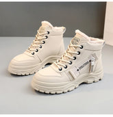Snow Boots for Women New Casual High-top Warm Sneakers Womens New Platform Ankle Boots Plus Size 45 Zapatillas De Mujer2025 - Lena & Miles Exquisite Boutique LLC.