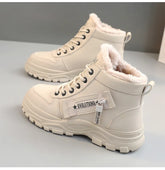 Snow Boots for Women New Casual High-top Warm Sneakers Womens New Platform Ankle Boots Plus Size 45 Zapatillas De Mujer2025 - Lena & Miles Exquisite Boutique LLC.