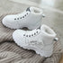 Snow Boots for Women New Casual High-top Warm Sneakers Womens New Platform Ankle Boots Plus Size 45 Zapatillas De Mujer2025 - Lena & Miles Exquisite Boutique LLC.