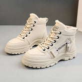 Snow Boots for Women New Casual High-top Warm Sneakers Womens New Platform Ankle Boots Plus Size 45 Zapatillas De Mujer2025 - Lena & Miles Exquisite Boutique LLC.