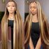 Highlight 13x4 HD Lace Front Human Hair Wigs - Lena & Miles Exquisite Boutique LLC.