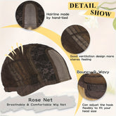 4*1 U-Part Lace Front Long Wigs For Women Middle Part Wavy Curly Wig With Dark Roots Synthetic Heat Resistant Fiber Wig For Daily Party Use (Brown With Blonde) - Lena & Miles Exquisite Boutique LLC.