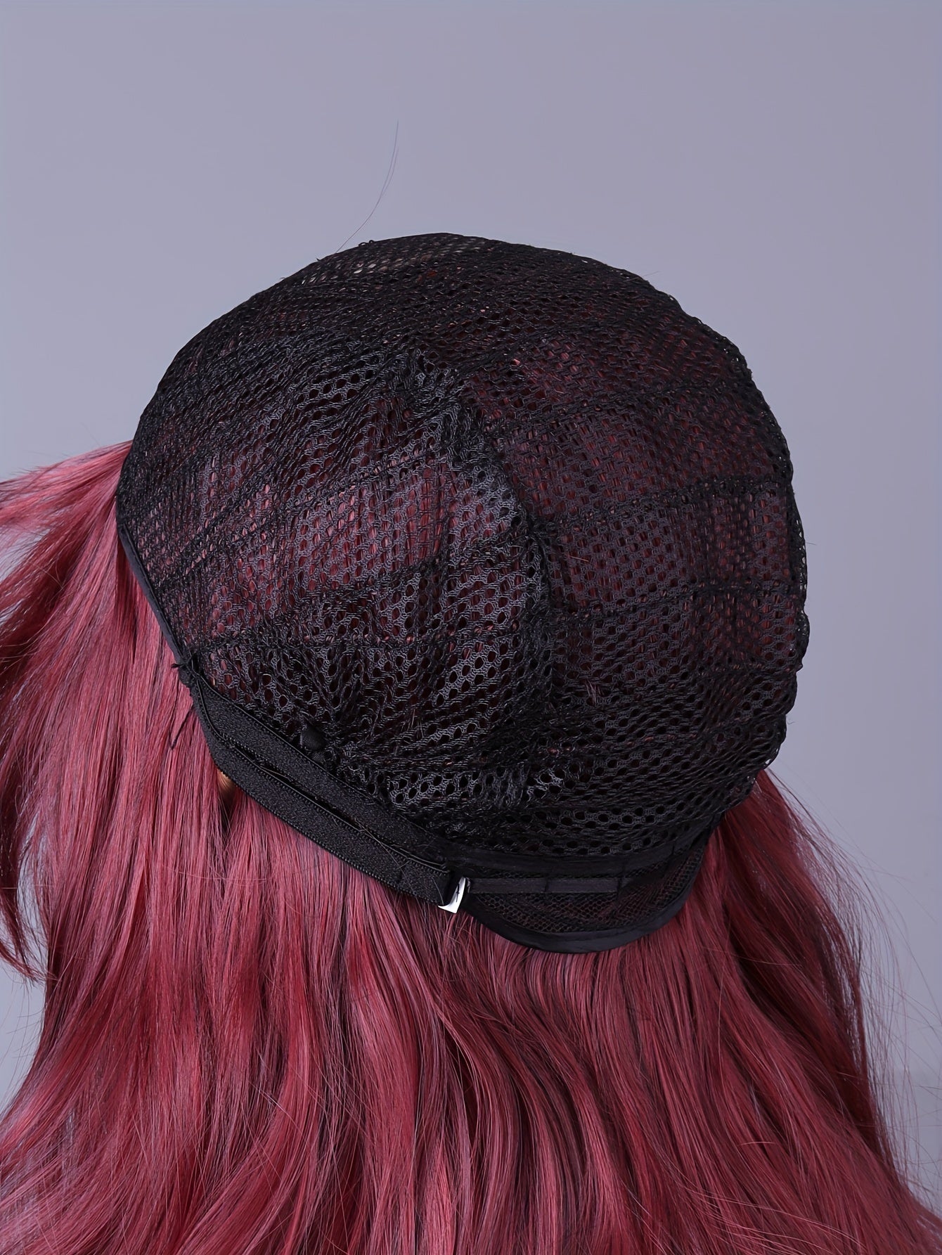 Long Reddish Brown Curly Wig With Bangs For Women Curly Wavy Wigs Synthetic Heat Resistant Fiber For Daily Party Cosplay Use - Lena & Miles Exquisite Boutique LLC.