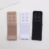 3pcs 2 Hooks Bra Strap Extenders, Comfortable Adjustable Bra Band For Braless Look, Women&