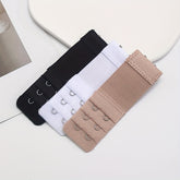 3pcs 2 Hooks Bra Strap Extenders, Comfortable Adjustable Bra Band For Braless Look, Women&