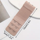 3pcs 2 Hooks Bra Strap Extenders, Comfortable Adjustable Bra Band For Braless Look, Women&