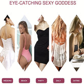 Invisible Stick-On Lift Bra, Reusable Strapless Push Up Self-Adhesive Bra, Women&